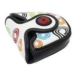 Odyssey Golf Odyssey Tour Swirl Mallet Putter Headcover -Clubs Shop Odyssey Tour Swirl Mallet Putter Headcover White b 20802.1632237527
