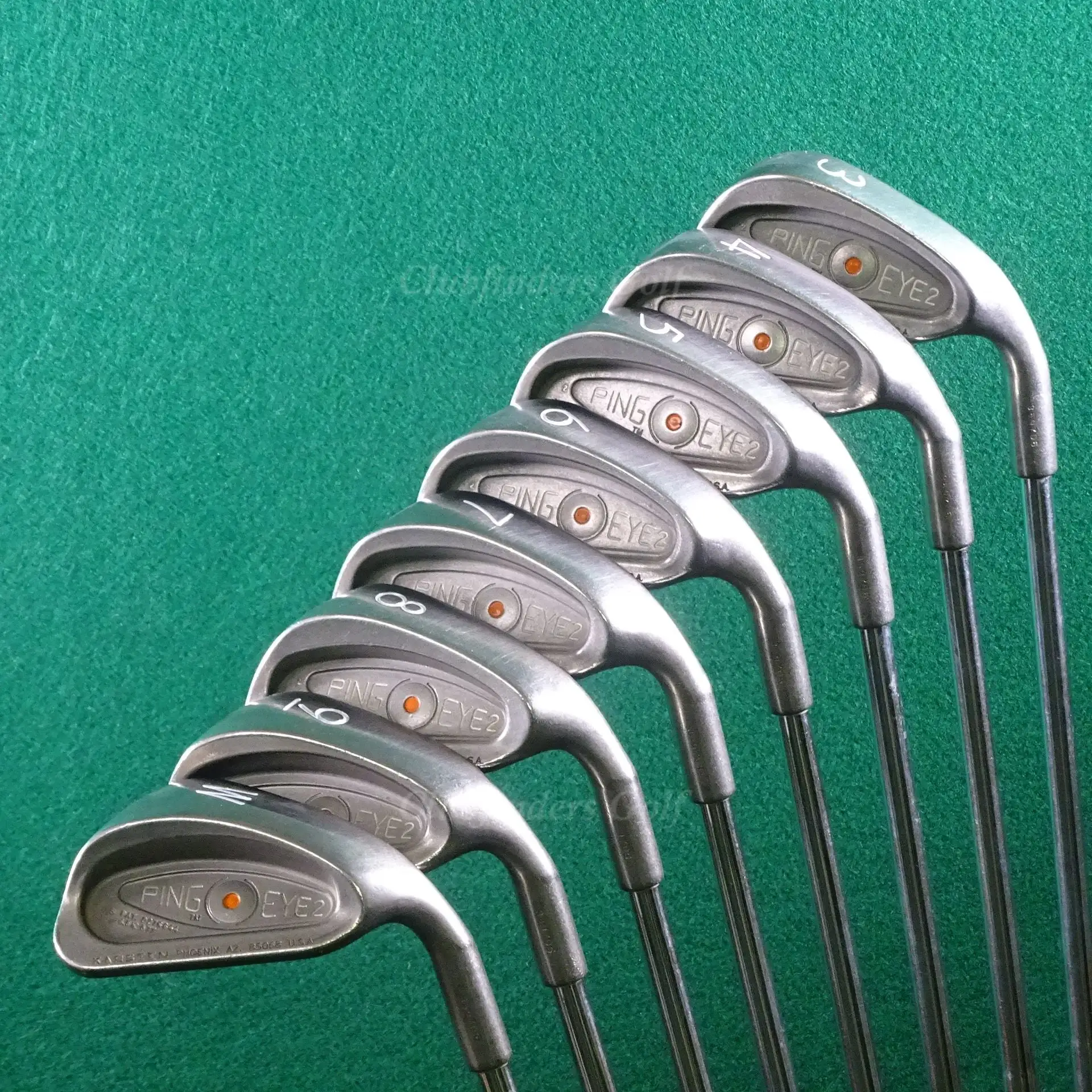 Ping Eye 2 Orange Dot 3-PW Iron Set Karsten ZZ-Lite Steel Stiff 1 Ping Eye 2 Orange Dot 3-PW Iron Set Karsten ZZ-Lite Steel Stiff