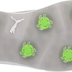 Puma Men's Ignite Articulate Disc Golf Shoes - White/Silver -Clubs Shop full 19598.1673438603.1280.1280