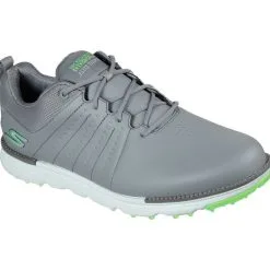 Skechers Go Golf Elite Tour SL Golf Shoes (Gray/Lime)