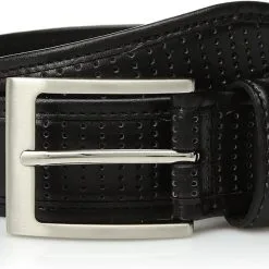 Arnold Palmer Men's Perforated Feather Edge Golf Belt