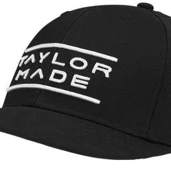 TaylorMade Golf Stretch Fit Flat Bill Adjustable Hat Cap -Clubs Shop full 45705.1679049545.1280.1280