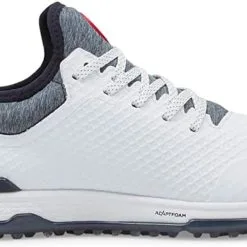 PUMA Men's Proadapt Alphacat Golf Shoe - Puma White/Navy Blazer/High Risk Red -Clubs Shop full 46319.1647032010.1280.1280