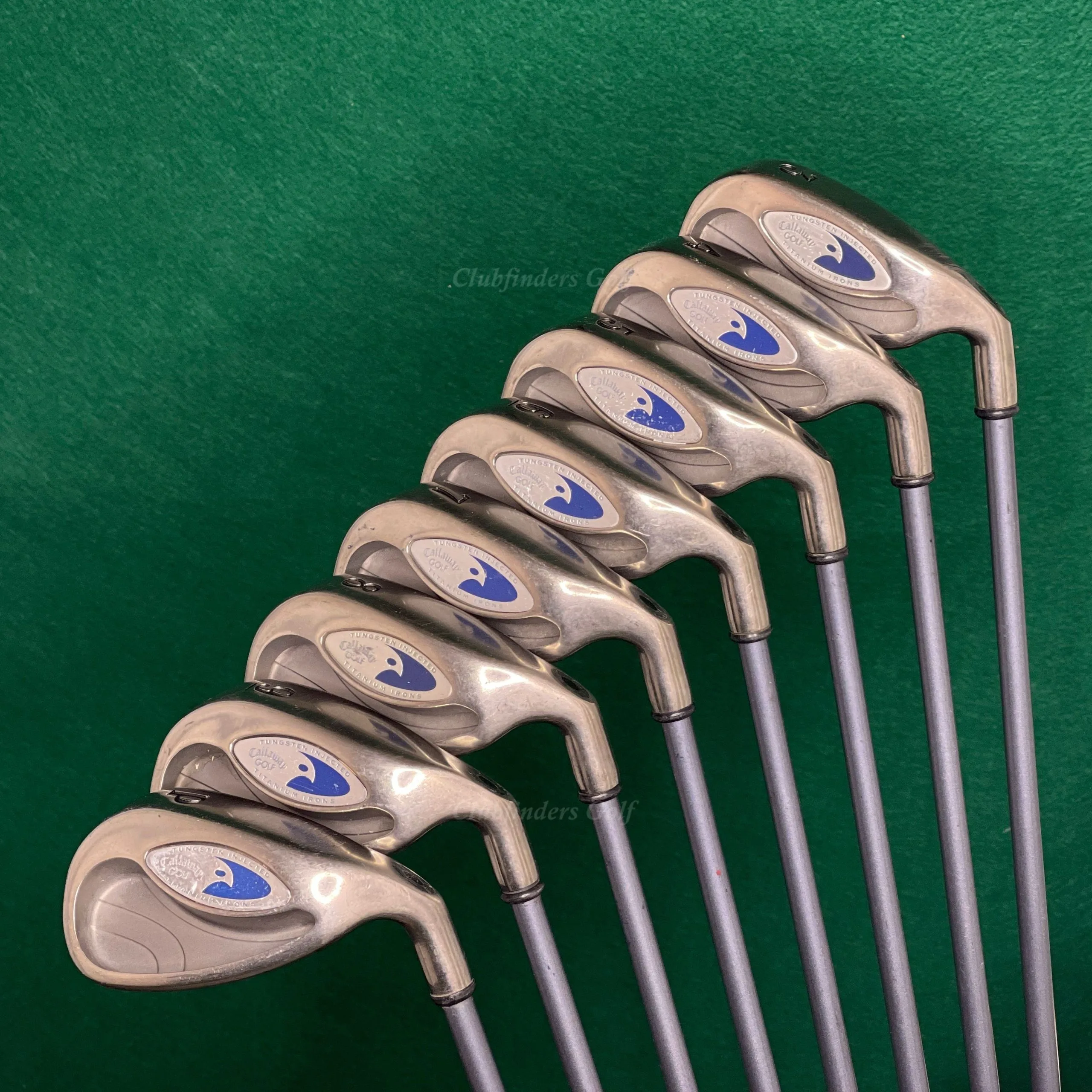 Callaway Original Hawk Eye 3-PW Iron Set Factory Hawk Eye Graphite Regular 1 Callaway Original Hawk Eye 3-PW Iron Set Factory Hawk Eye Graphite Regular
