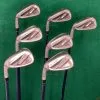 LH TaylorMade SIM 2 MAX 5-AW Iron Set Ventus Blue 6-R Graphite Regular