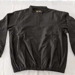 Forrester Snap Neck Windshirt Pullover -Clubs Shop m12029 black 94664.1612882991.1280.1280